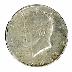 アメリカ銀貨(ケネディ1/2ドル)