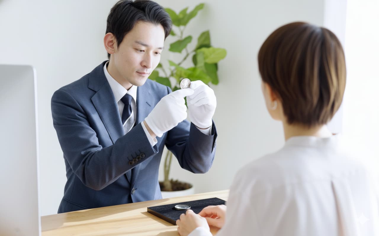 その場で現金化!専門家と話せる、あんしんの店頭買取