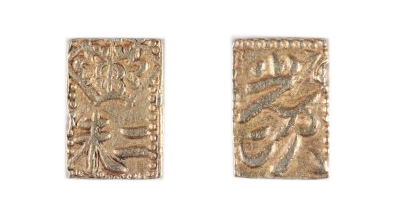 元禄二朱金