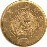 旧10円金貨の表