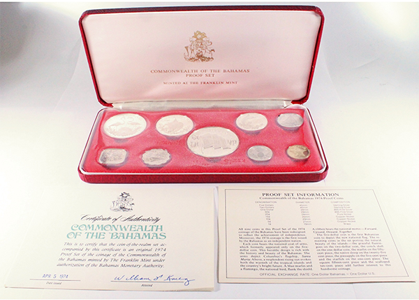 バハマ プルーフ貨幣セット(Commonwealth of The Bahamas Proof Set 