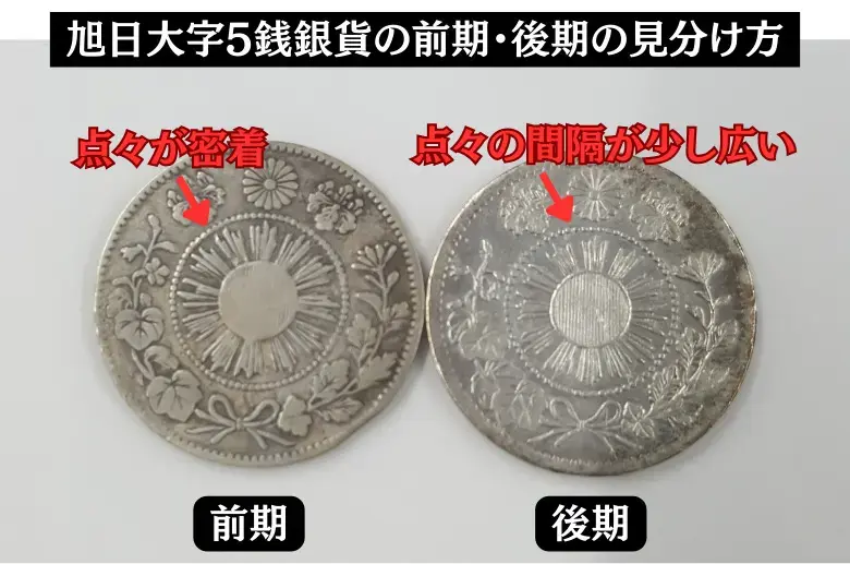 旭日大字5銭銀貨の買取価格 | 古銭買取専門店アンティーリンク