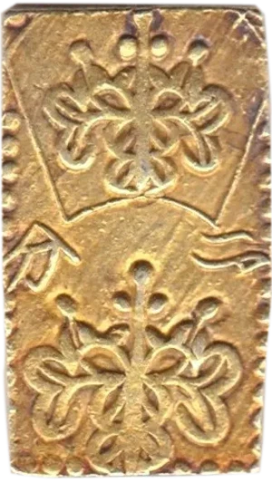 文政二分判金（草文二分）のアイキャッチ
