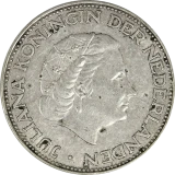 ユリアナ女王のグルデン銀貨