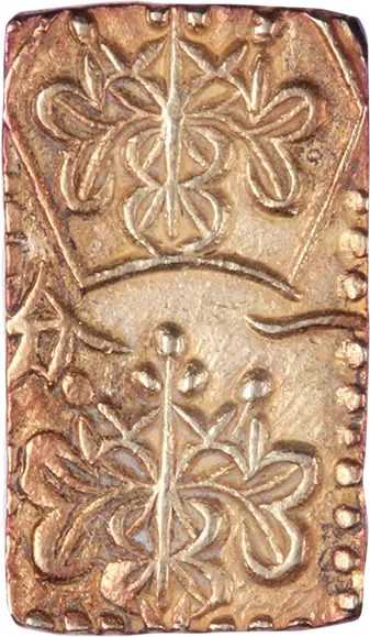 万延一分判金表