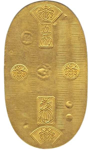 天保五両判金　O80-3