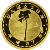 東日本大震災復興事業記念1万円金貨10