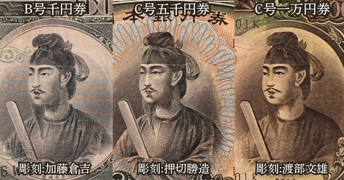 聖徳太子 千円札（B号券）の買取価格 | 古銭買取専門店アンティーリンク