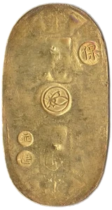 天保小判金裏
