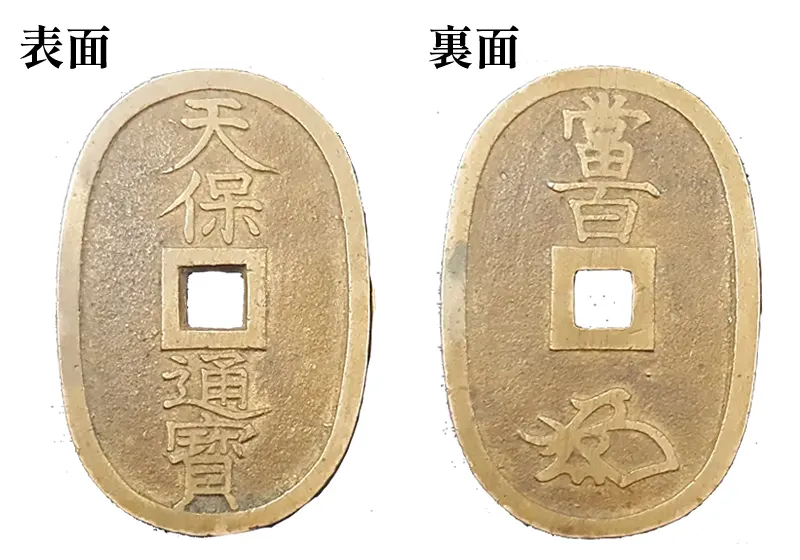 天保通宝のデザイン