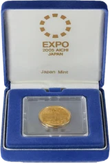 2005年日本国際博覧会1万円金貨箱入り