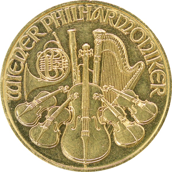 オーストリア ウィーンハーモニア金貨