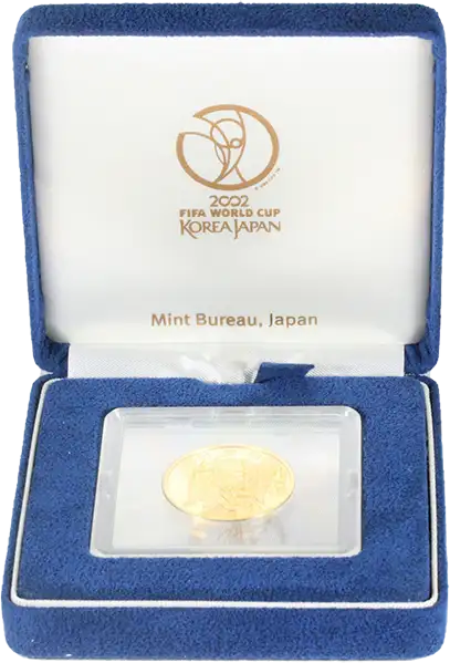 日韓ワールドカップ記念1万円金貨の買取価格 | 株式会社アン
