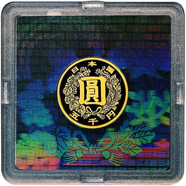 五千円金貨ブル-フセット 150周年記念 楽天市場】【金貨 】 近代通貨制度150周年記念 5000円金貨セット