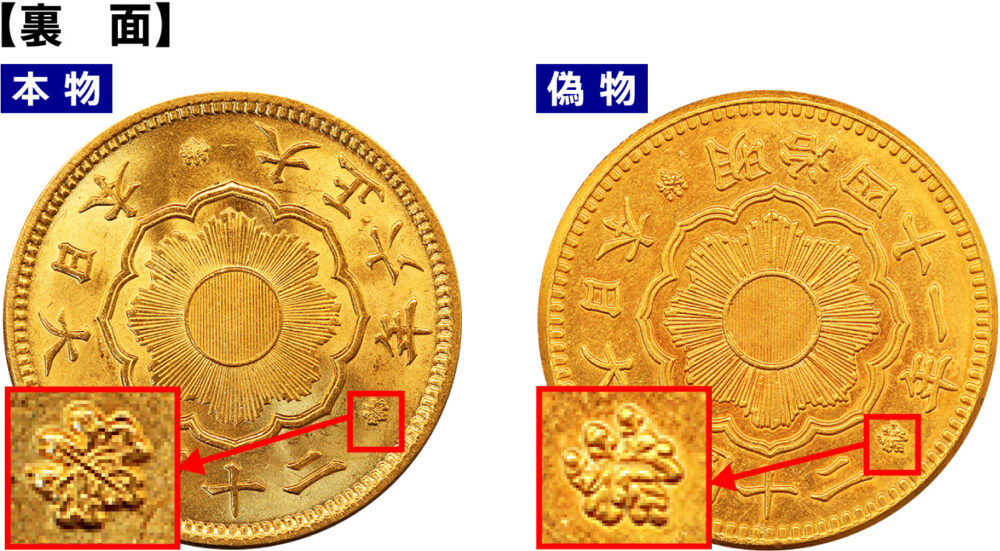 古銭、貨幣、新十円金貨、本物