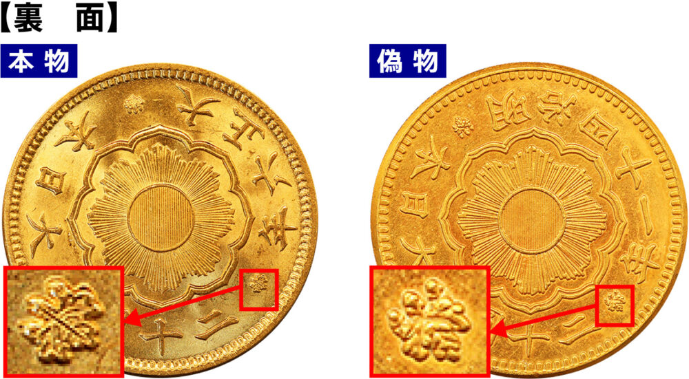 二十圓 金貨 - 旧貨幣/金貨/銀貨/記念硬貨