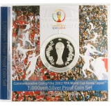 2002年 サッカーワールドカップ記念1000円銀貨箱