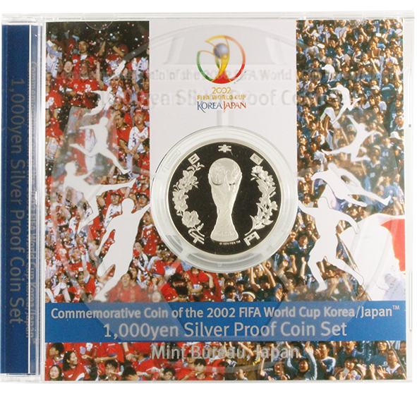 2002FIFAワールドカップ記念1,000円銀貨