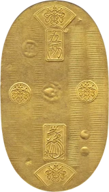 天保五両金