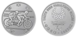 東京2020パラリンピック競技大会記念百円クラッド貨幣（第四次・自転車競技）