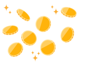 金貨のイラスト