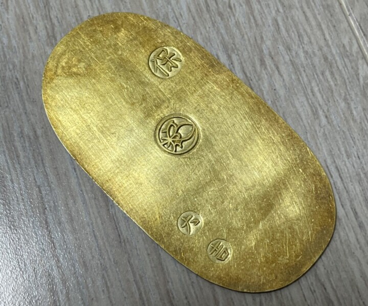 小判　真贋未判定　9ｇ　１枚　　レプリカ 小判 真贋未判定 9g 1枚 レプリカ