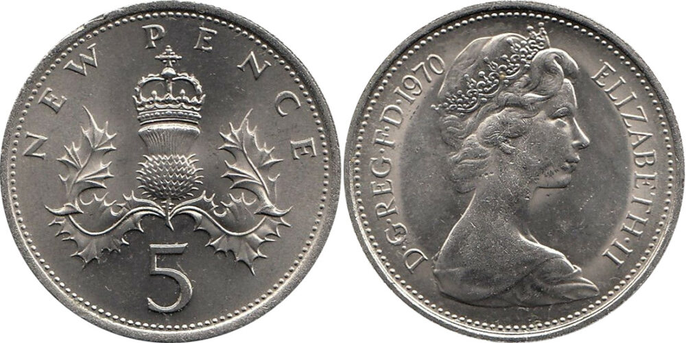 5ペンス（Five Pence）