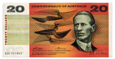 オーストラリアのプレデシマル紙幣