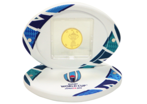 ラグビーWC金貨