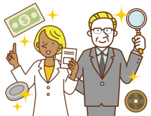 海外鑑定士による鑑定