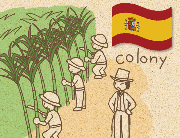 スペインの植民地