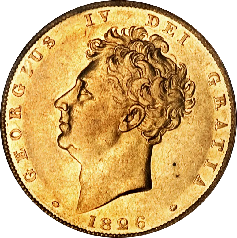 ジョージ4世 1ソブリン金貨