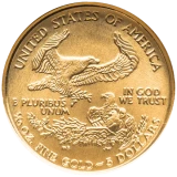 アメリカンイーグル金貨裏