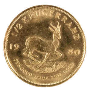 クルーガーランド金貨裏