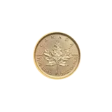メイプルリーフ金貨1/20オンス