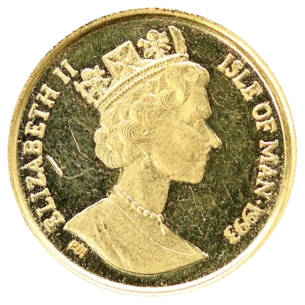 マン島キャット金貨表