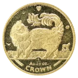 マン島キャット金貨裏
