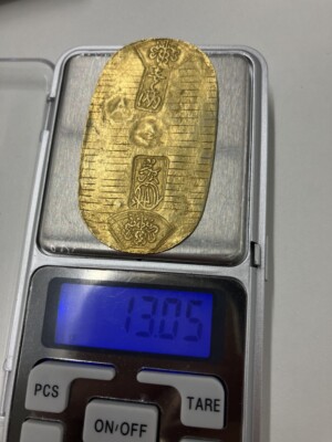 文政小判金 （草文小判） 美品の買取実績