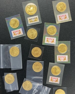 御在位、御即位、御成婚記念金貨の買取実績