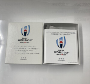 2019年ラグビーW杯 1,000円銀貨の買取実績