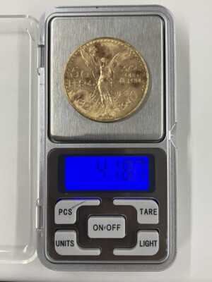 メキシコ50ペソ金貨買取実績