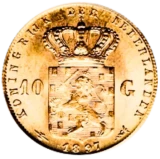 グルデン金貨裏