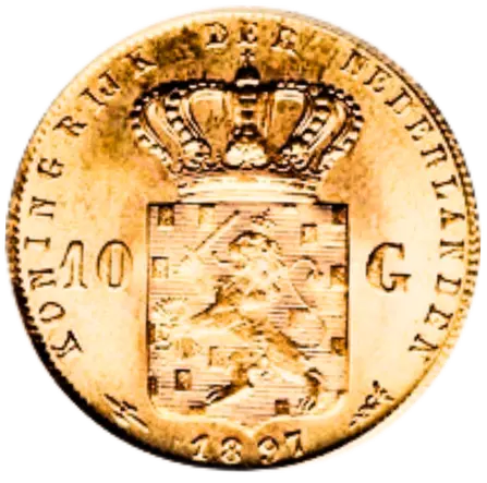グルデン金貨裏