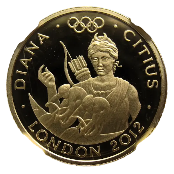 ロンドンオリンピック記念金貨の買取価格 | 古銭買取専門店アンティー