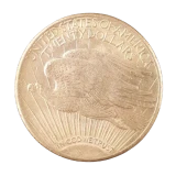ダブルイーグル金貨裏