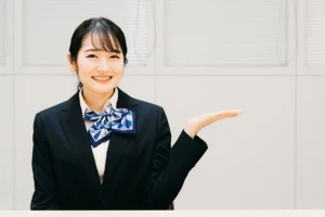 店頭買取の女性