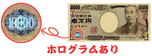 ホログラム有り