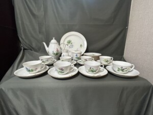 マイセン ドイツの草花 コーヒーセット27点（東京・立川のお客様から）