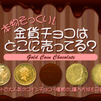 本物そっくり！金貨チョコはどこに売ってる？