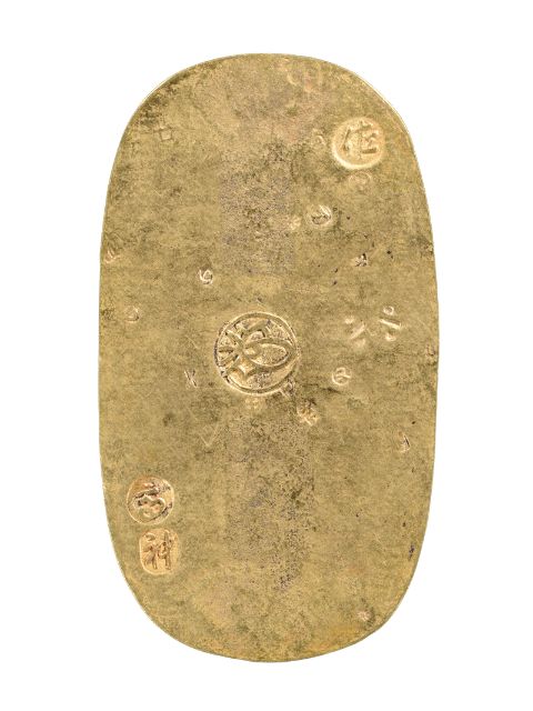 佐渡小判金裏
